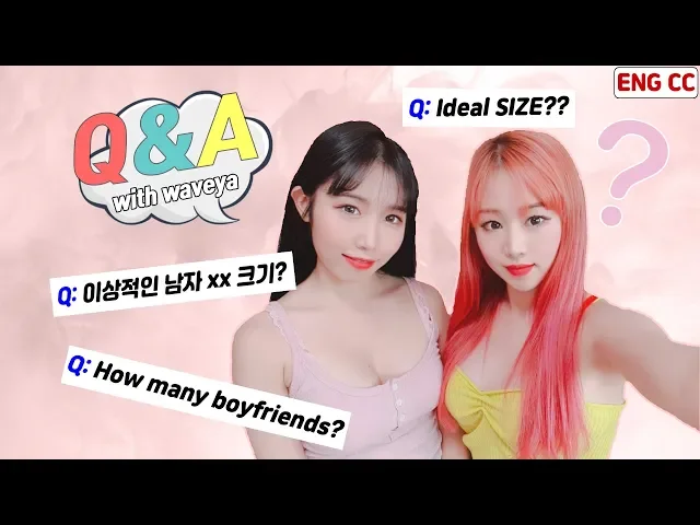 ideal size for q&a 이상적인 남자 크기?/ 미모유지비결/방탄소년단 뷔 실물 본 소감 waveya